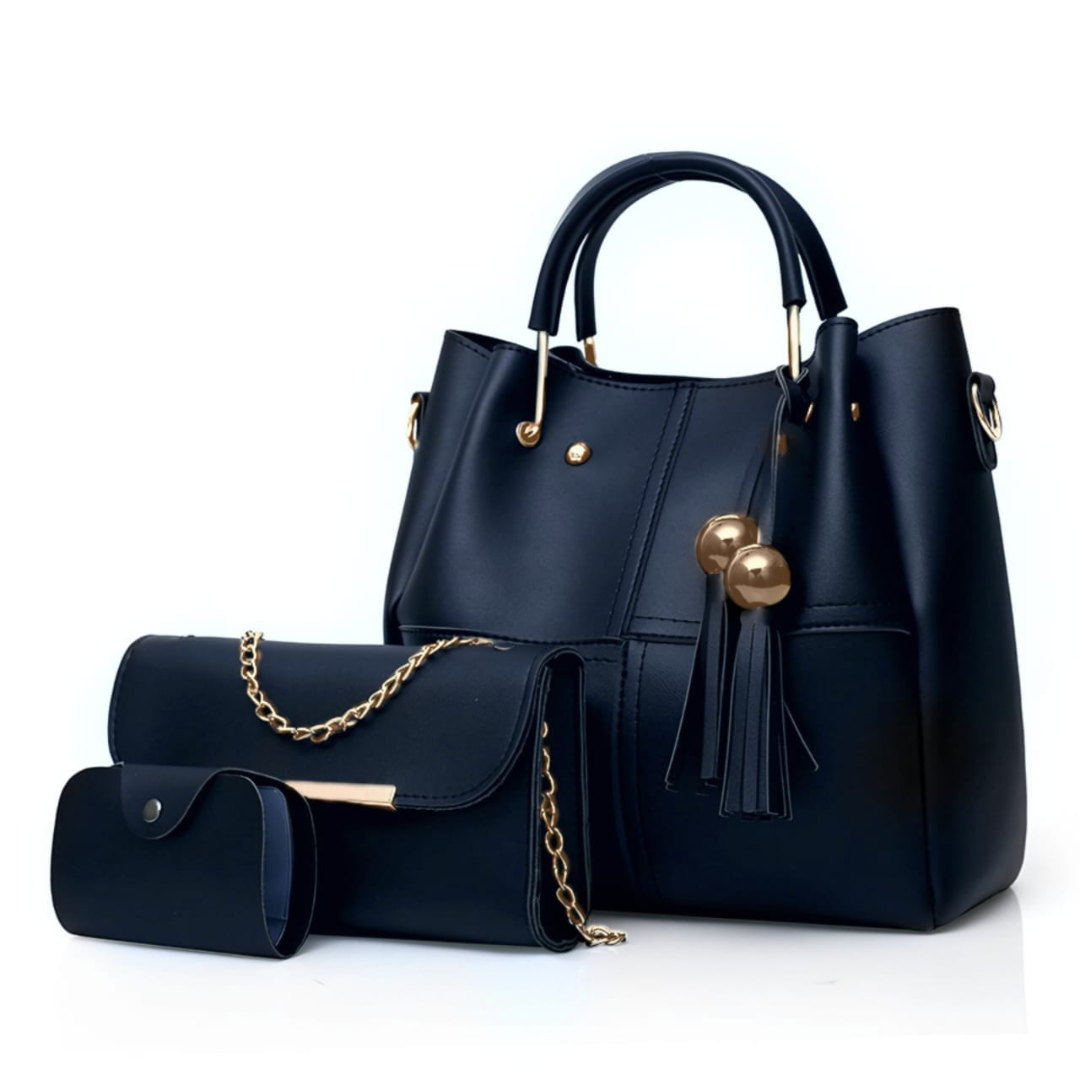✨Imperium Classic 3 Pcs Handbag Set (Blue)✨