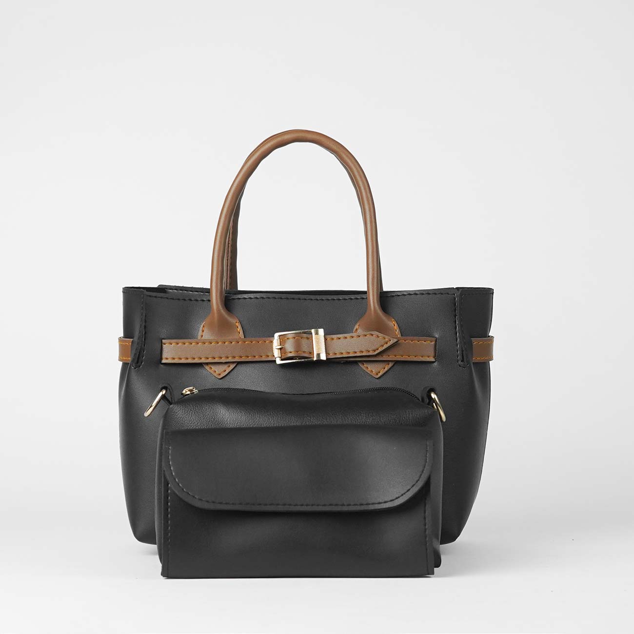 Luxury 3-in-1 Handbag Set โ Black โจ