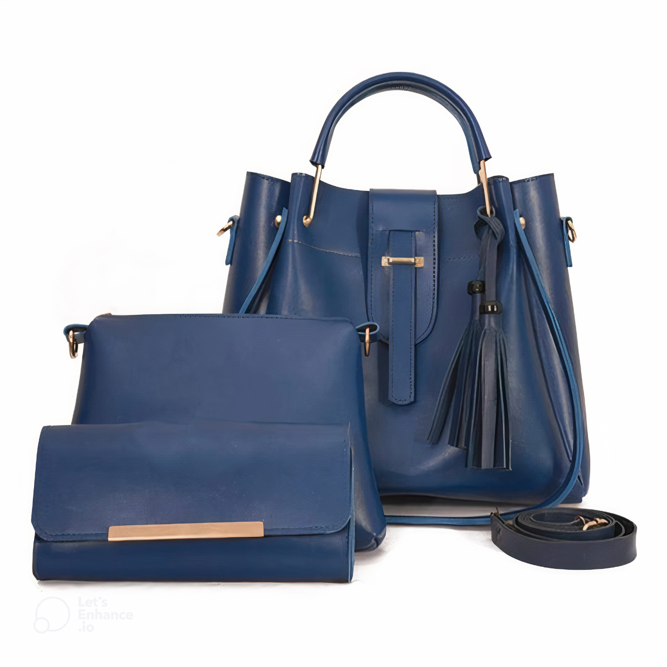✨Alexa 3 Pcs Handbag Set (Blue)