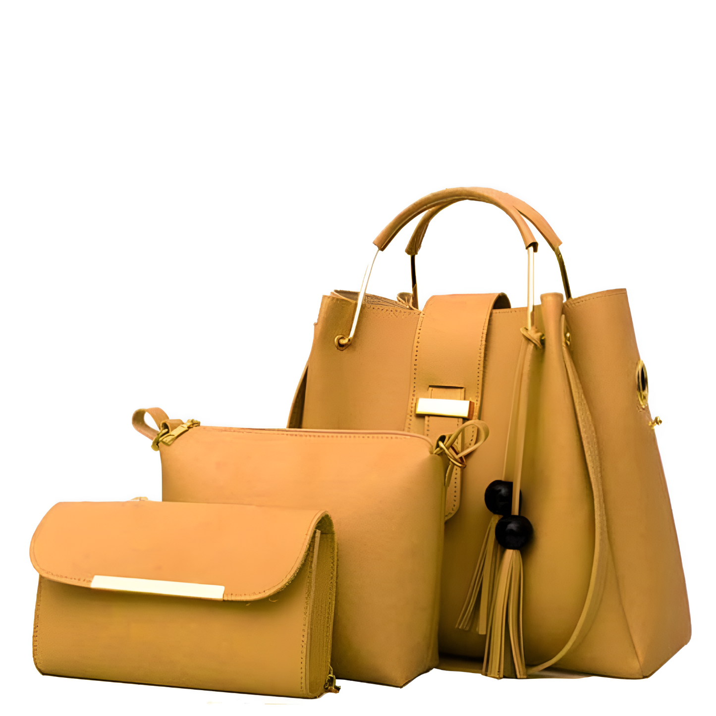 ✨Alexa 3 Pcs Handbag Set  ( Yellow)