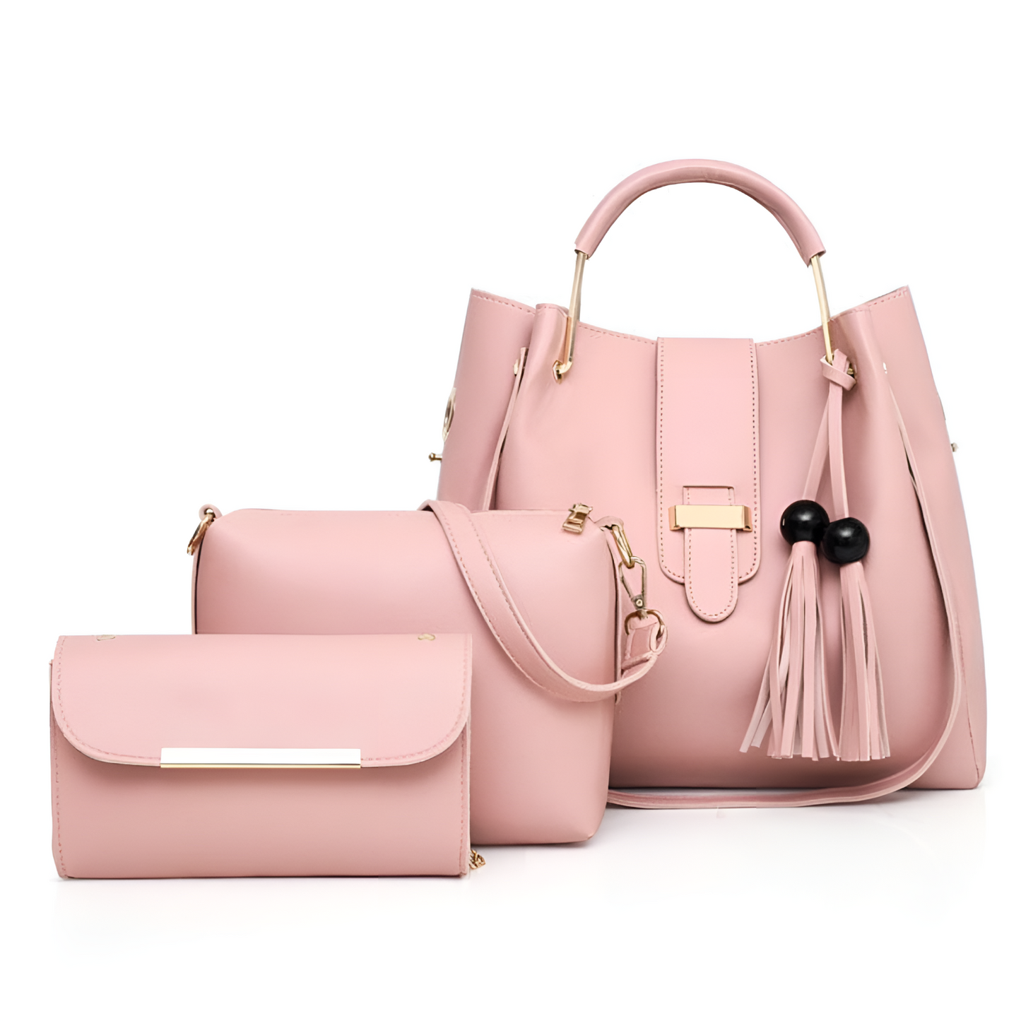 ✨Alexa 3 Pcs Handbag Set (Pink)