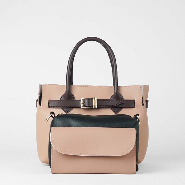Luxury 3-in-1 Handbag Set – Pink ✨👜